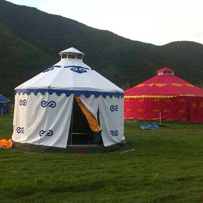 荥运定制钢架蒙古包 旅游露营户外小型蒙古包篷的理想选择