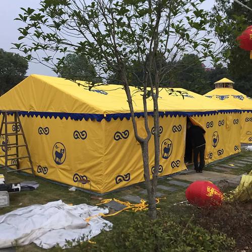 草原上的家 方形蒙古包帐篷——重塑户外空间体验的巧妙之作